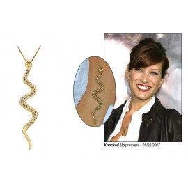 Necklace "Snake" (gold)