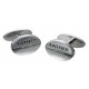 Cufflinks Ovoid "FATHER OF THE GROOM"