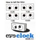 Die Augenuhr `Eye Clock`