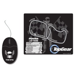 Top Gear Mouse & Racetrack Mat Set