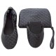 Foldable shoes 'Black Weave´